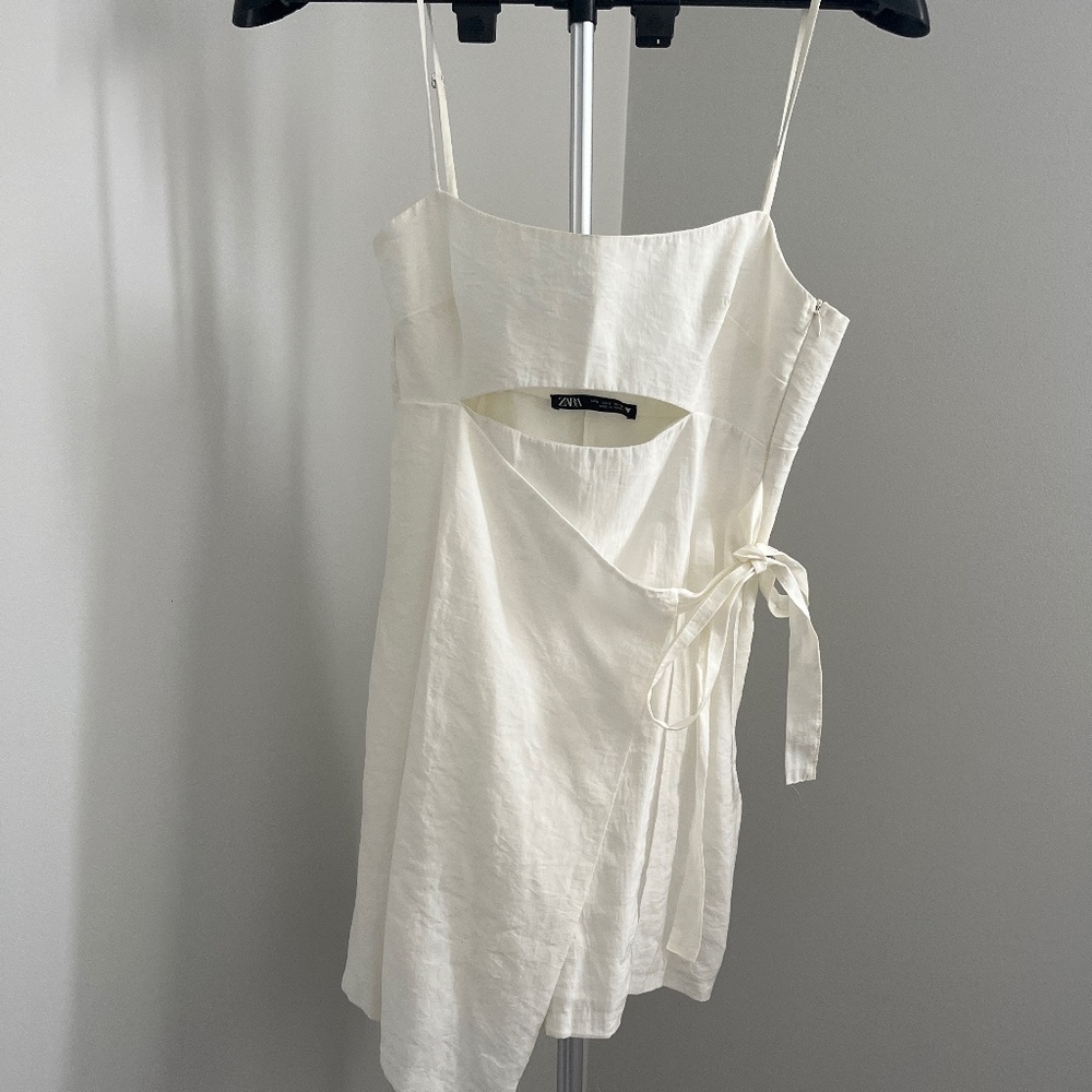 Zara linen Romper